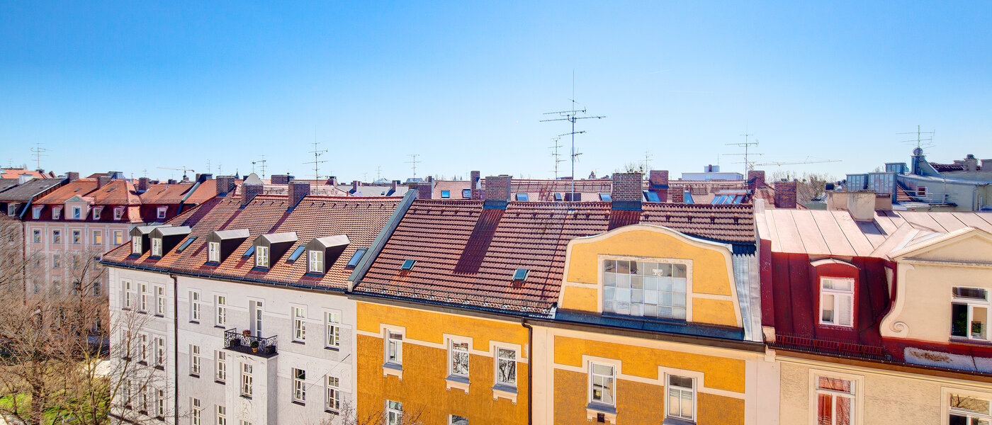 ático con terraza München Schwabing-West (rund um den Hohenzollernplatz) 01 vista 7704