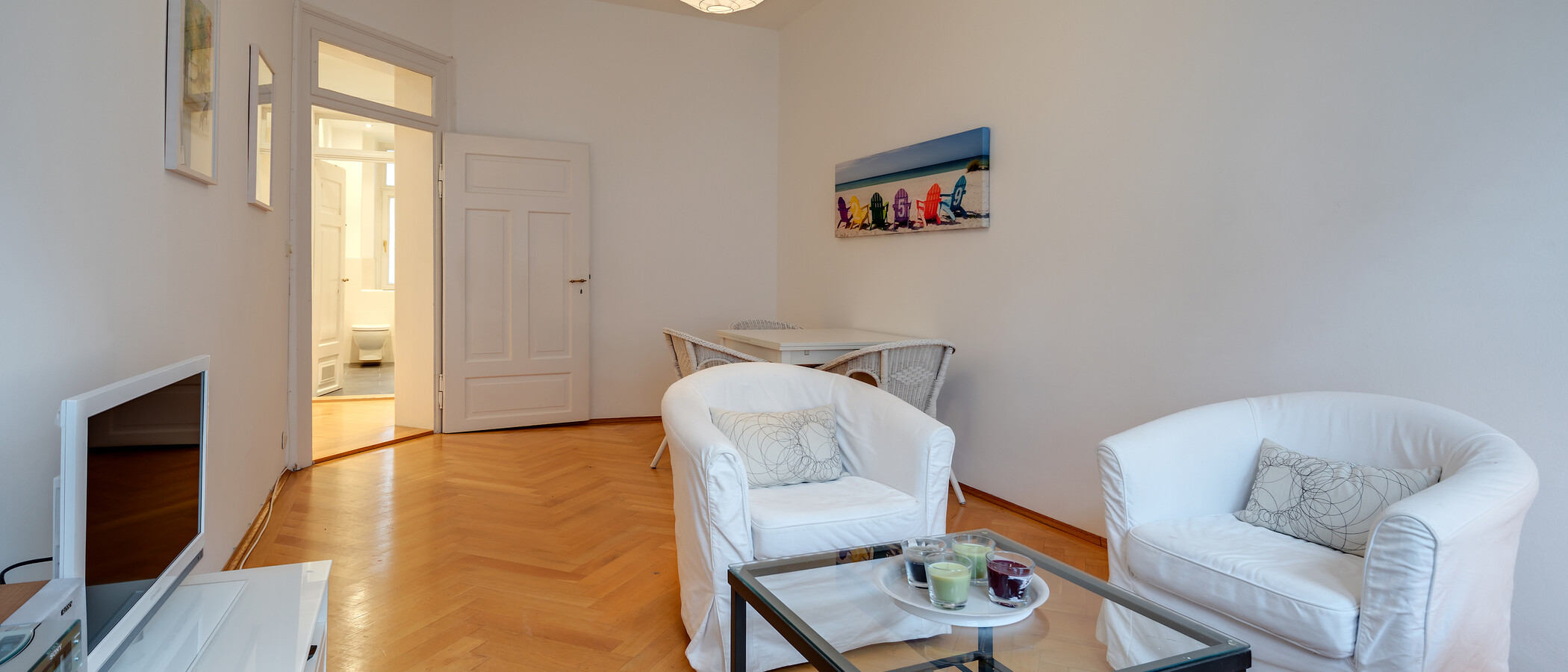 apartamento München Schwabing-Nord (zw. Belgrad- & Leopoldstraße) 03 salón 7732