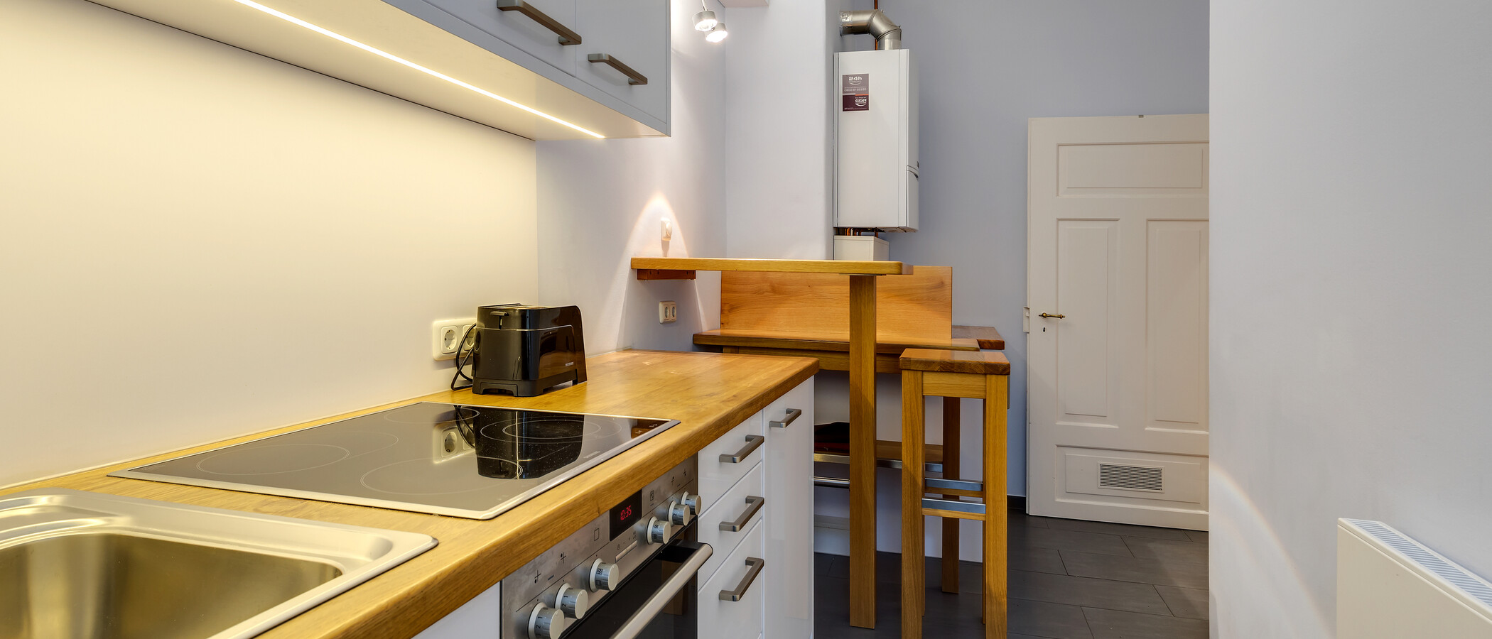 apartamento München Schwabing-Nord (zw. Belgrad- & Leopoldstraße) 03 cocina 7732