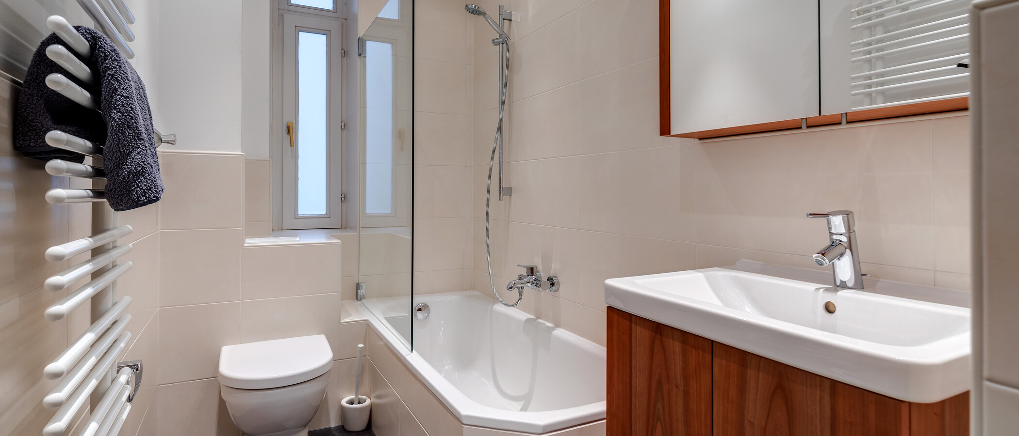apartamento München Schwabing-Nord (zw. Belgrad- & Leopoldstraße) 01 baño 7732