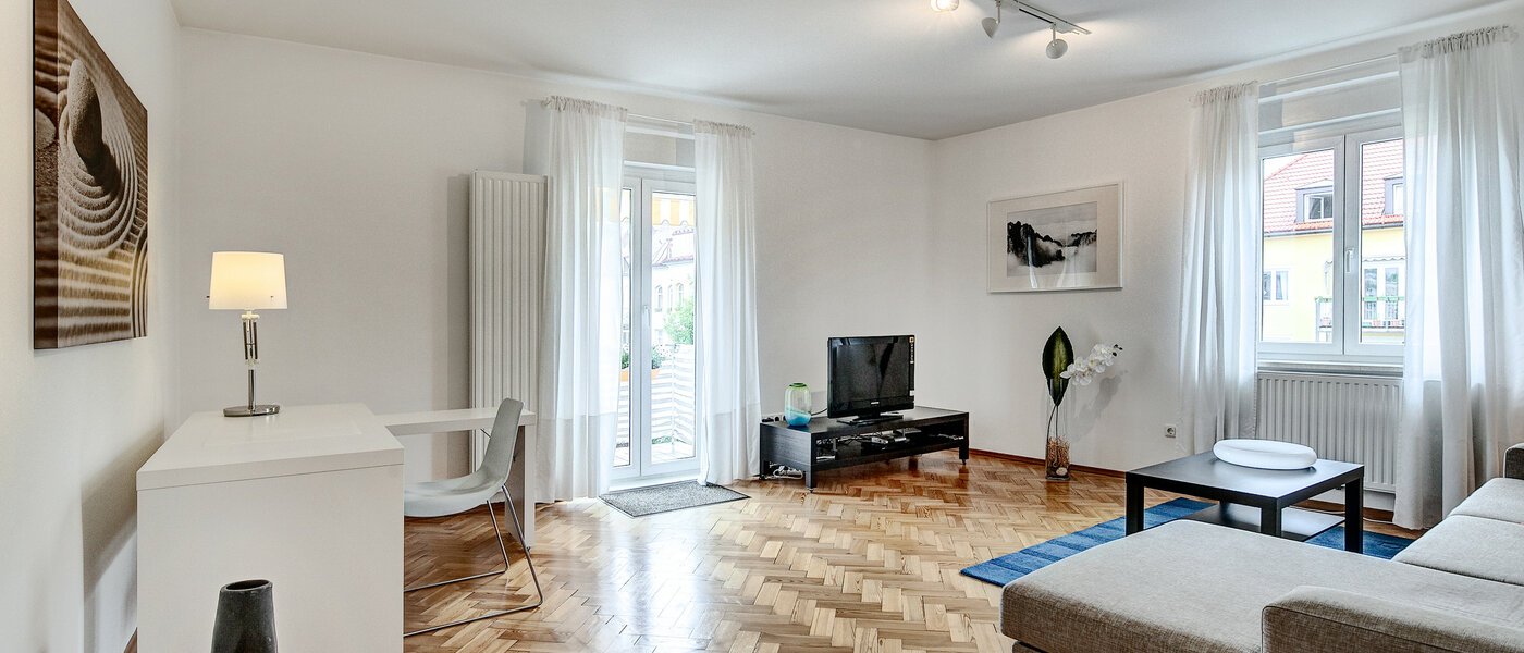 apartamento München Schwabing (links der Leopoldstraße) 02 salón 7776