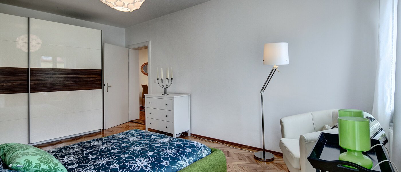 apartamento München Schwabing (links der Leopoldstraße) 03 dormitorio 7776