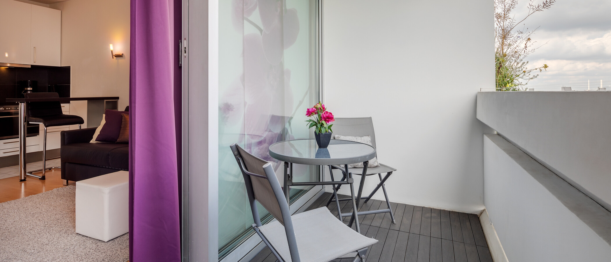 apartamento München Arabellapark 01 balcón 7848