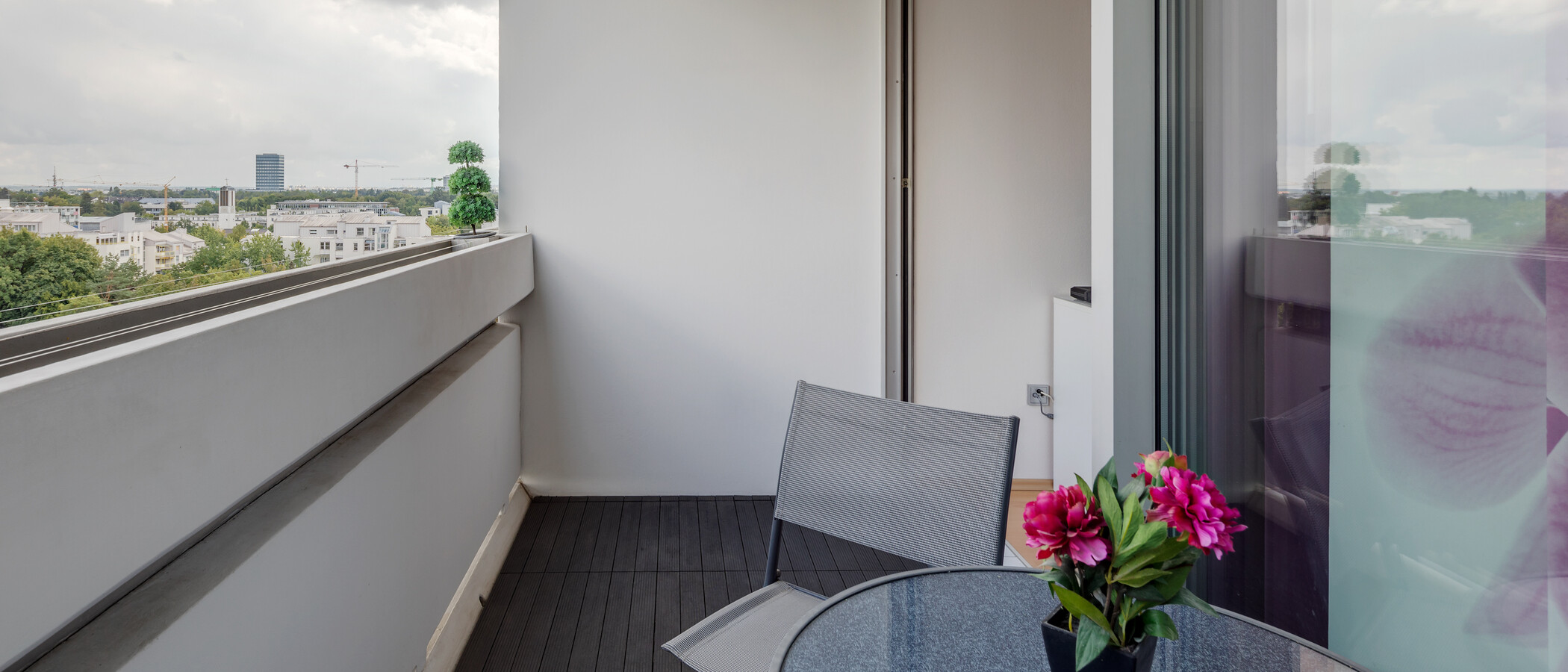 apartamento München Arabellapark 02 balcón 7848