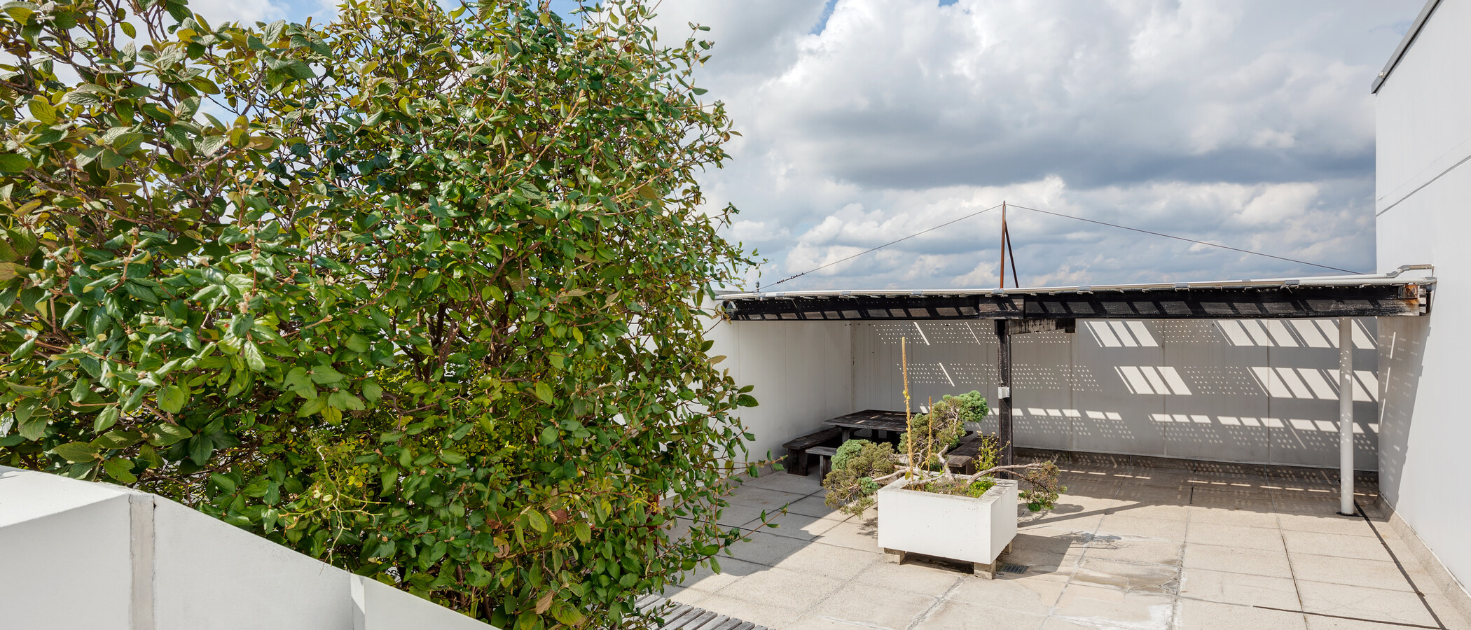 apartamento München Arabellapark 03 patio común 7848