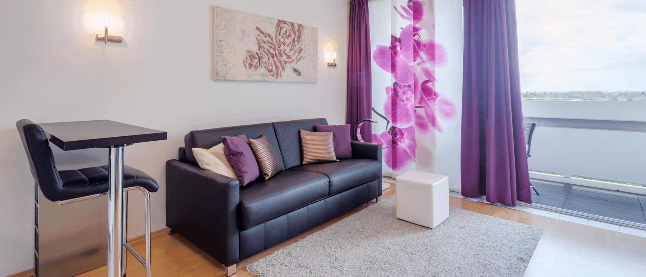 apartamento München Arabellapark 01 zona de dormir 7848