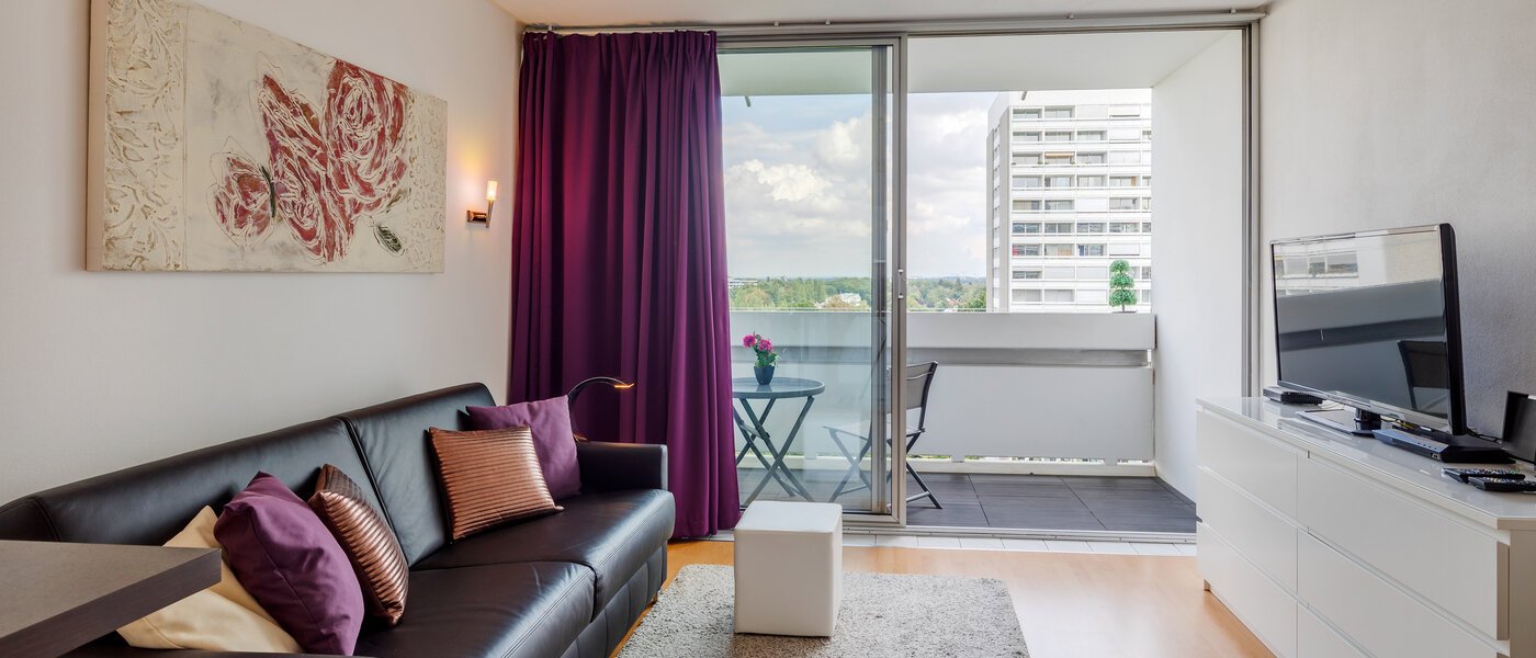 apartamento München Arabellapark 01 zona de día  7848