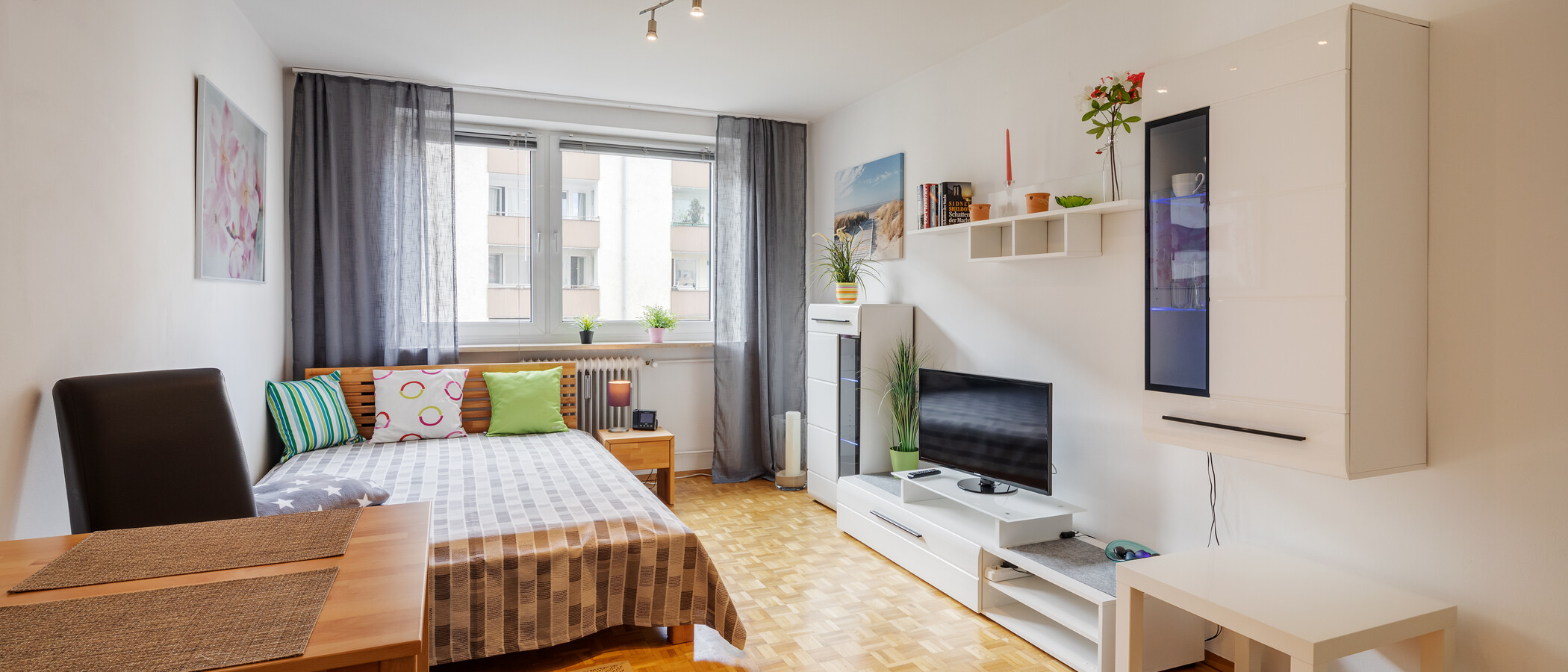 apartamento München Schwabing-West 01 zona de día  7854