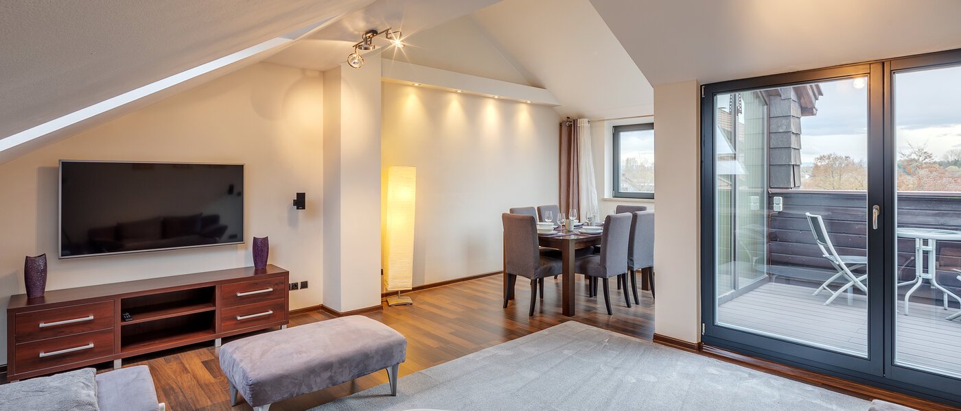 apartamento Taufkirchen 05 zona de día  7869