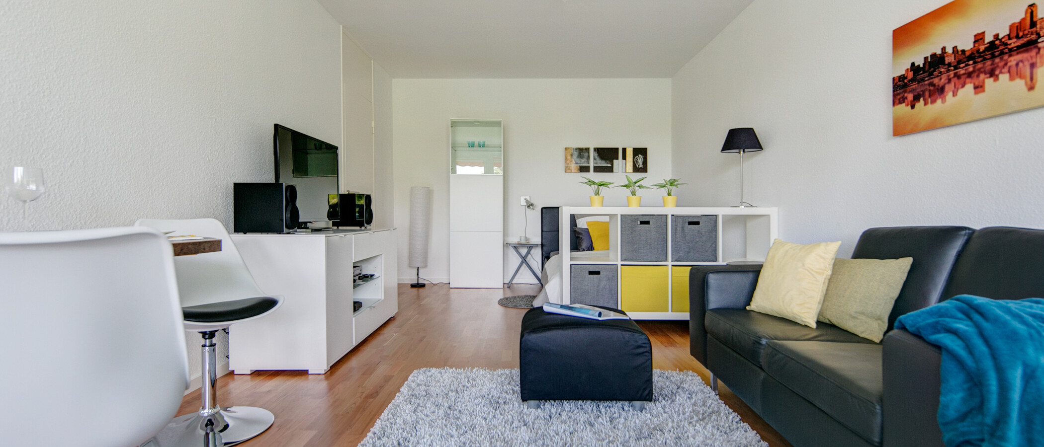 apartamento München Parkstadt Solln 03 salón 7891