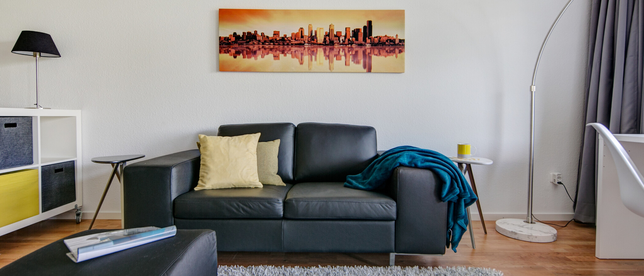 apartamento München Parkstadt Solln 04 salón 7891