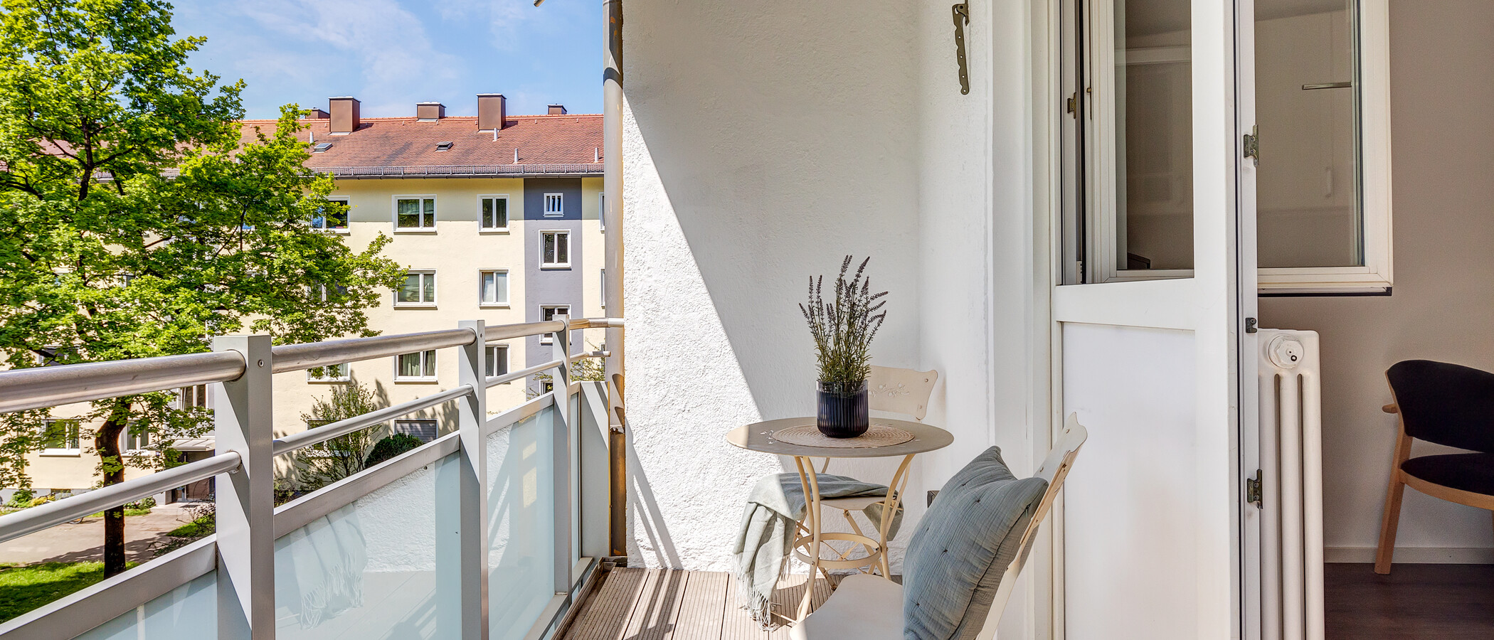 apartamento München Berg am Laim 01 balcón 7897
