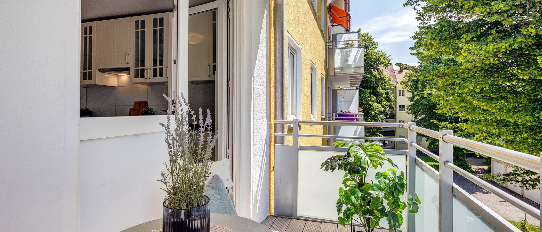 apartamento München Berg am Laim 03 balcón 7897