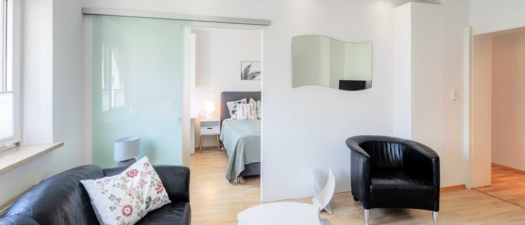 apartamento München Schwabing - Alte Heide 02 sala de estar 7927