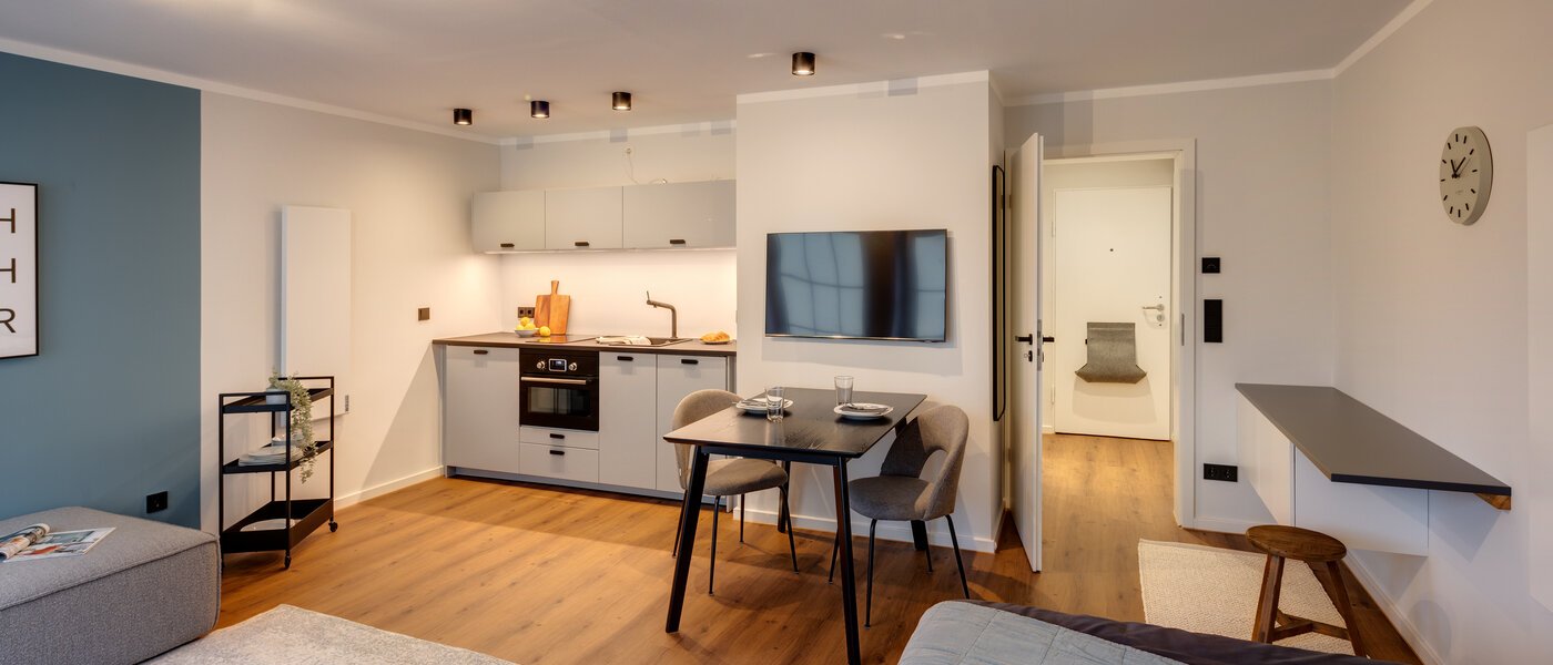 apartamento München Neuhausen 05 zona de día  7952