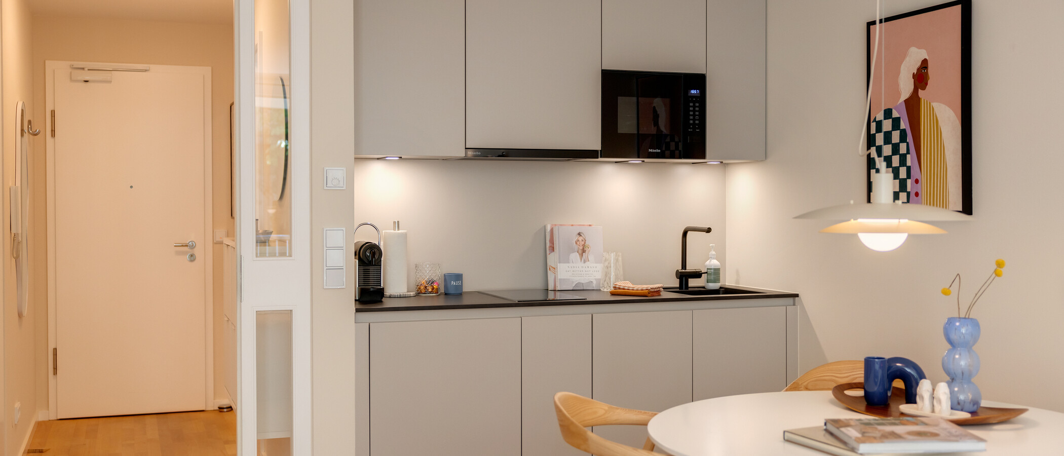 apartamento München Schwabing-West (rund um den Hohenzollernplatz) 01 cocina 7964