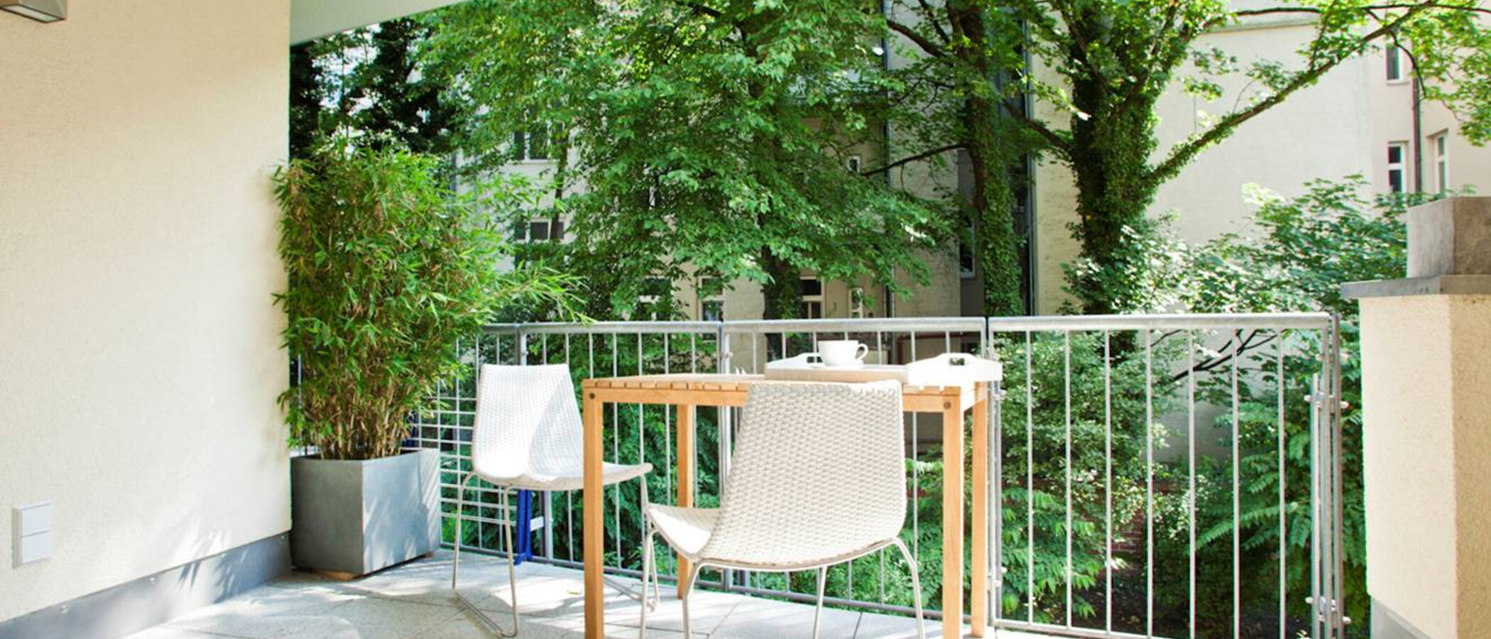 apartamento München Schwabing-West (rund um den Hohenzollernplatz) 01 balcón 7964