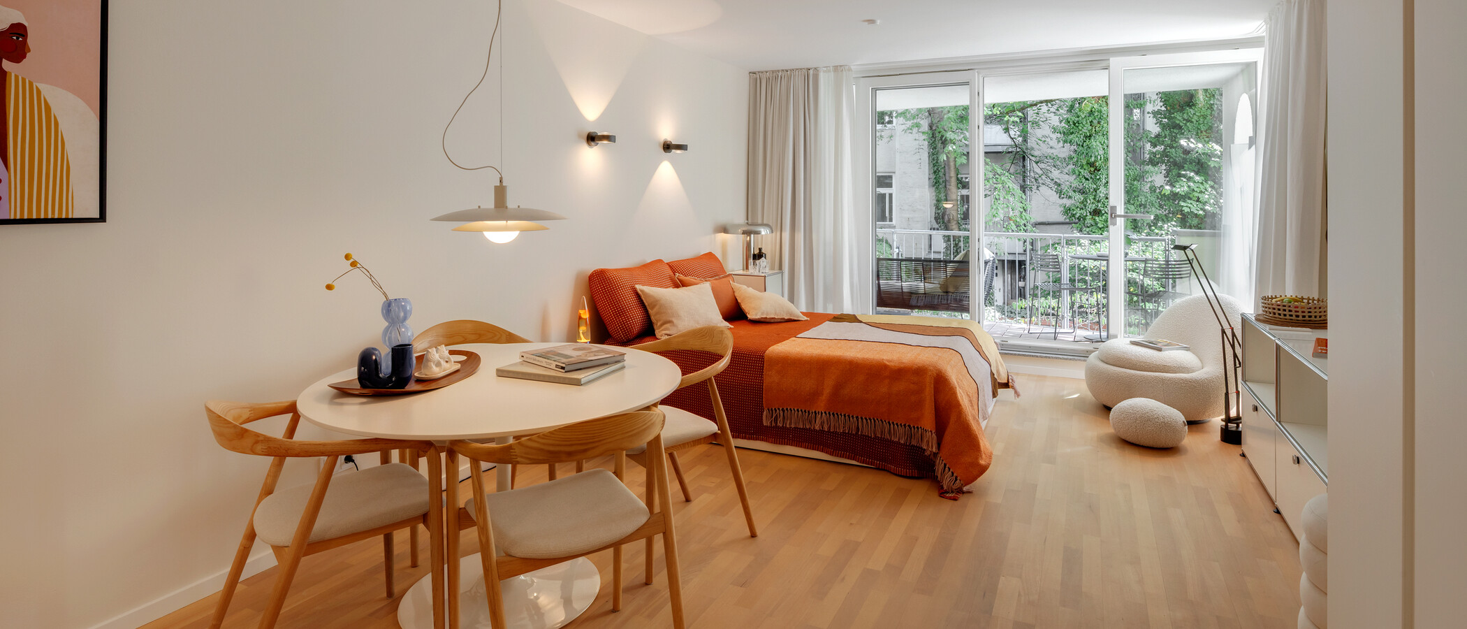 apartamento München Schwabing-West (rund um den Hohenzollernplatz) 01 zona de día  7964