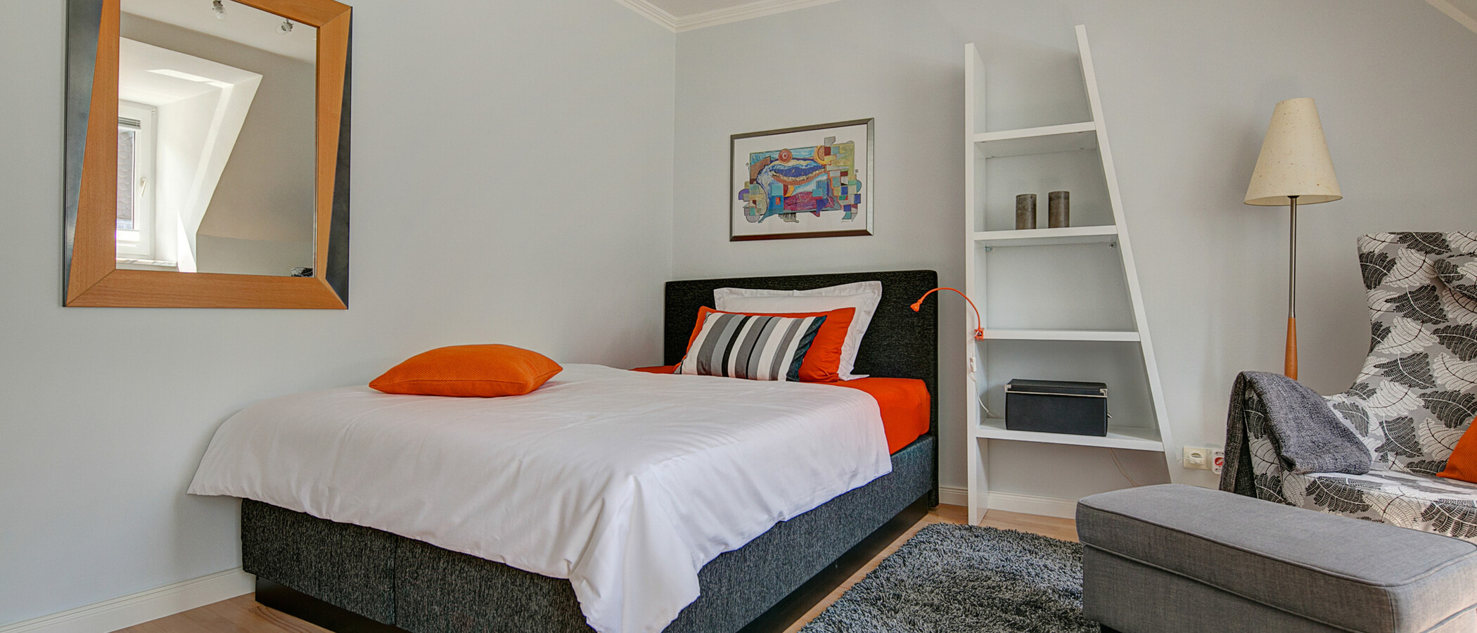 ático München Altstadt 01 dormitorio 8000