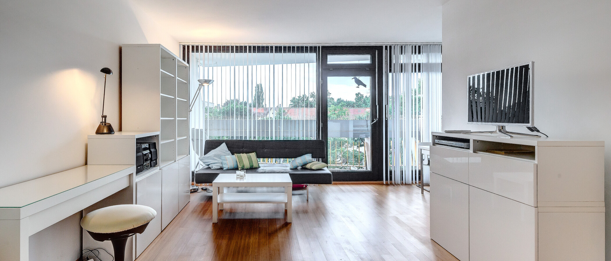 apartamento München Schwabing-Nord (zw. Leopoldstraße & Englischen Garten) 01 salón 8015