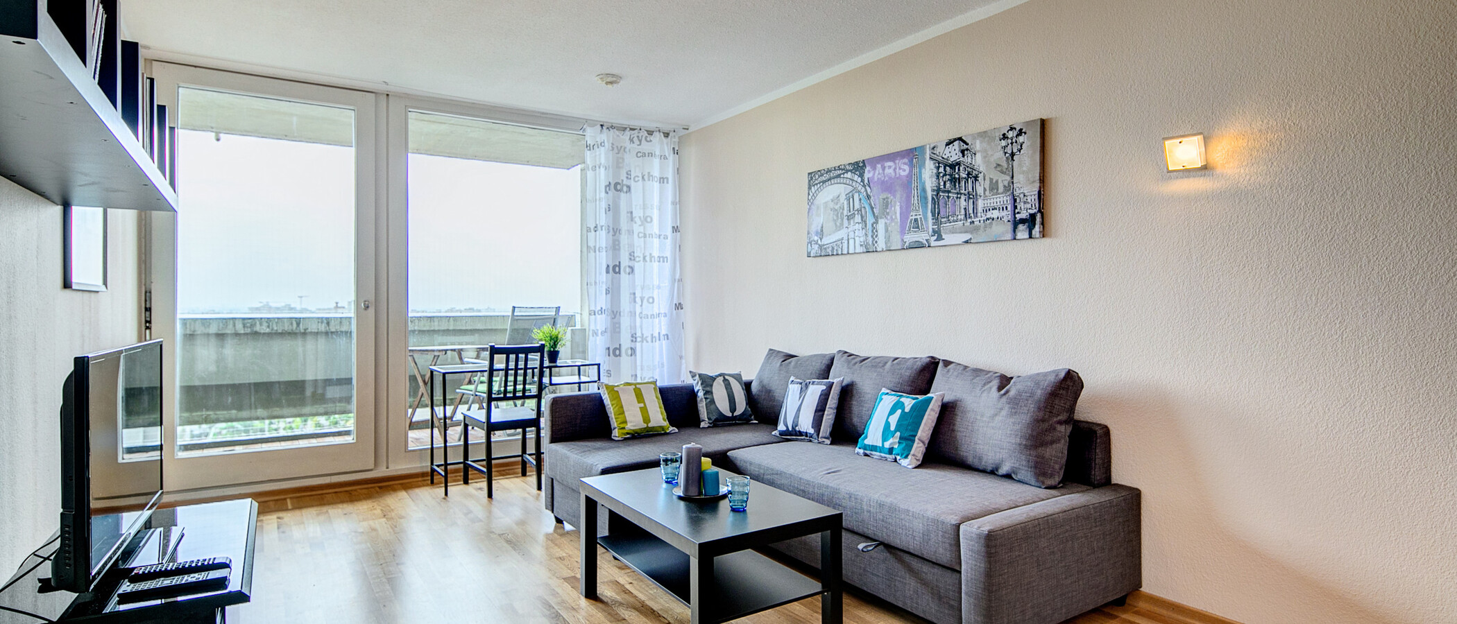 apartamento München Milbertshofen 03 salón 8021