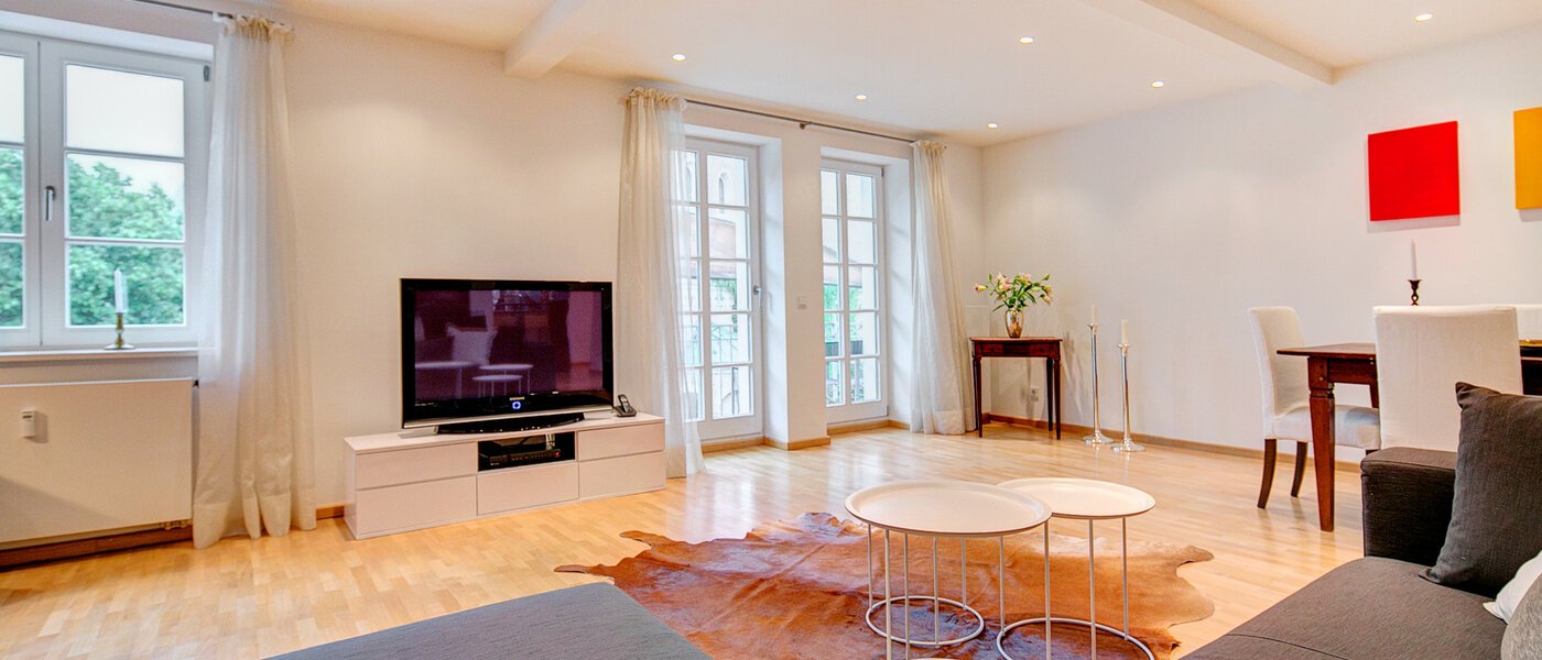 apartamento München Glockenbachviertel 05 salón 8066