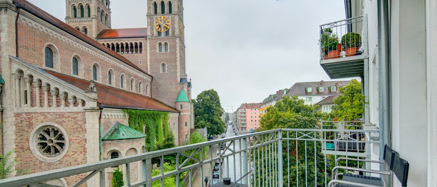 apartamento München Glockenbachviertel 04 balcón 8066