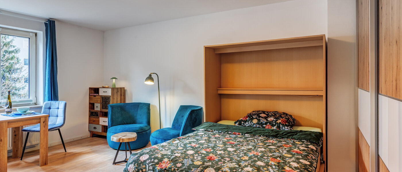 apartamento München Schwabing-Nord (zw. Belgrad- & Leopoldstraße) 01 zona de dormir 8072