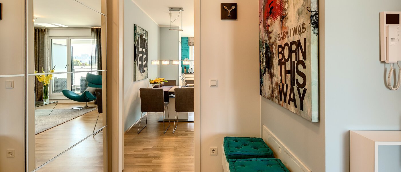 apartamento München Nymphenburg 01 pasillo 8090