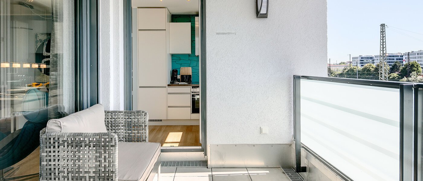 apartamento München Nymphenburg 03 balcón 8090