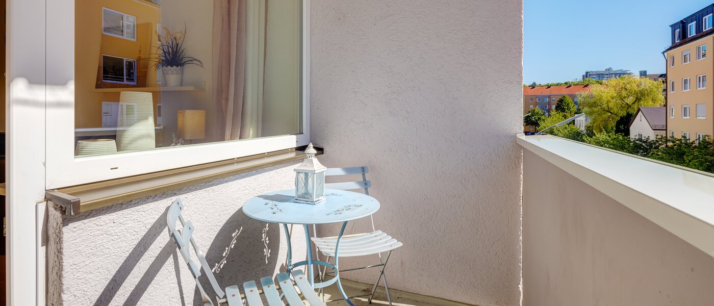 apartamento München Untergiesing 01 balcón 8114