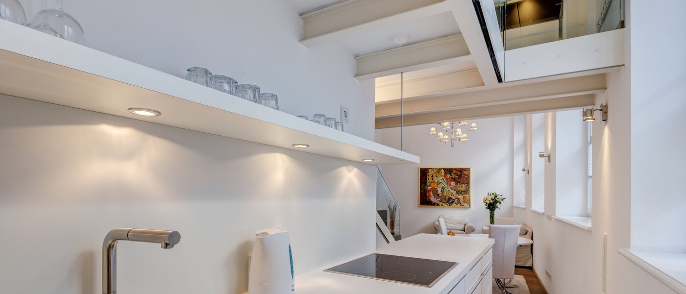 piso con galería München Maxvorstadt 02 cocina 8163