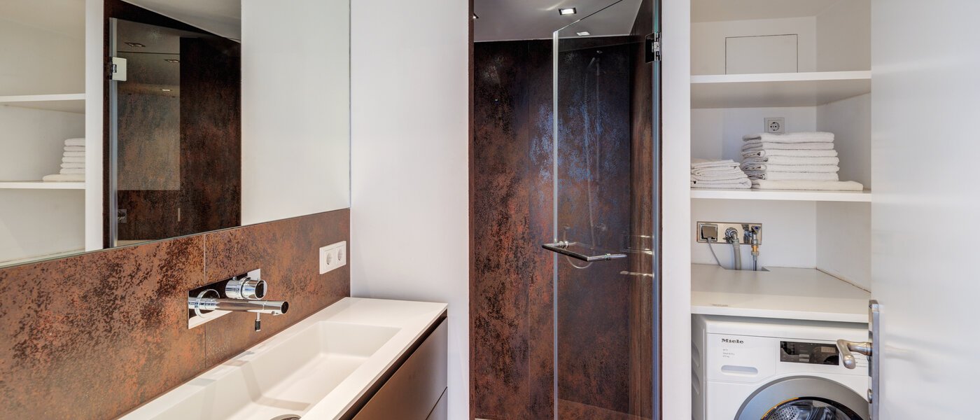 piso con galería München Maxvorstadt 01 baño 8163