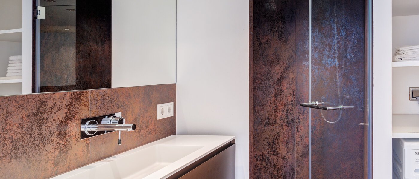 piso con galería München Maxvorstadt 03 baño 8163