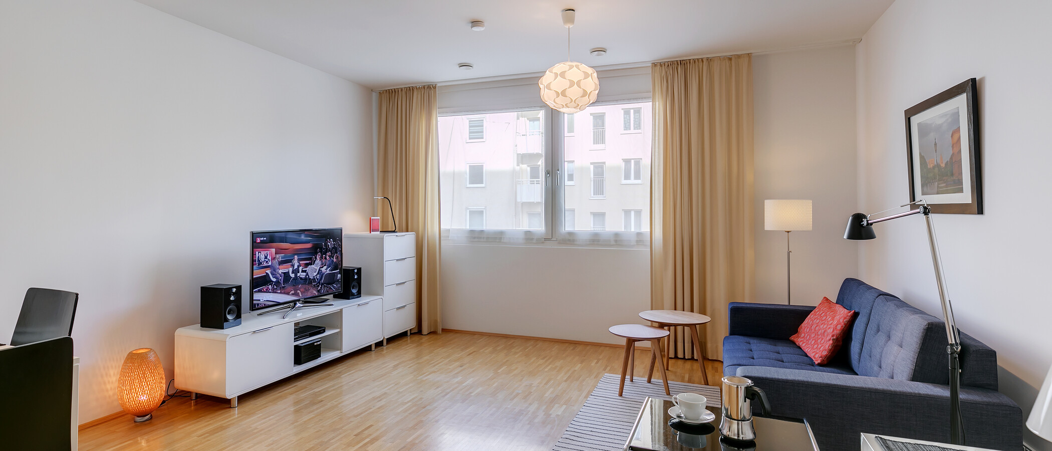 apartamento München Haidhausen 02 zona de día  8177