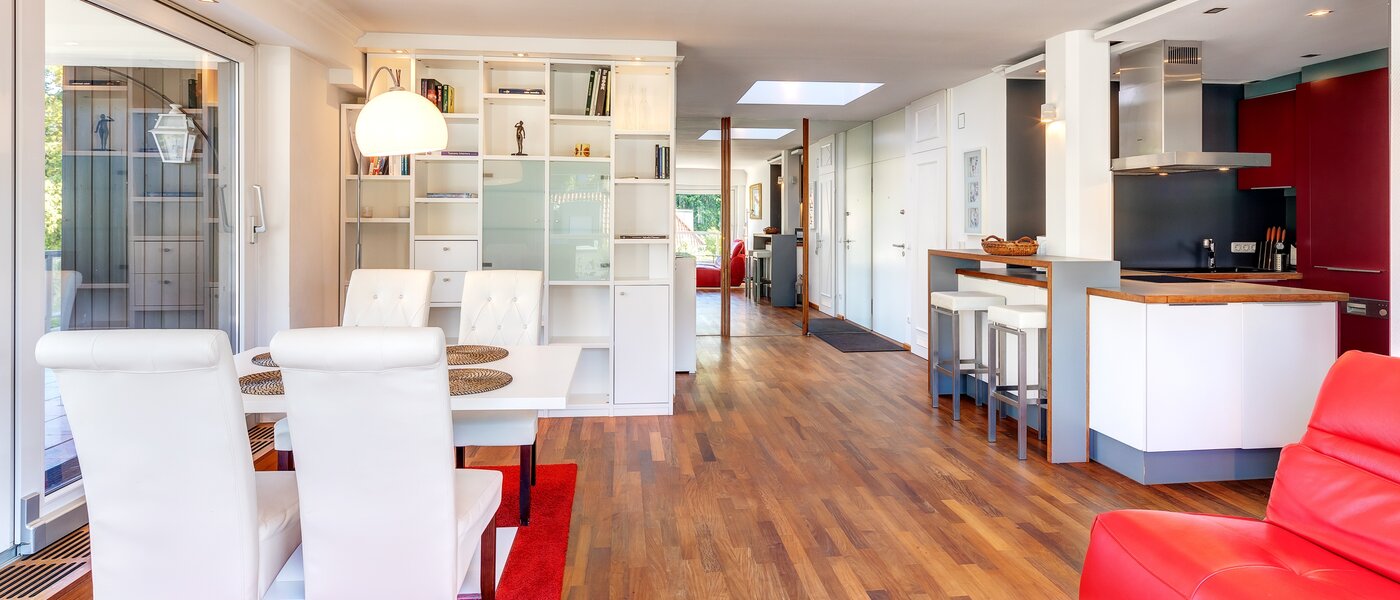 ático München Menterschwaige 03 zona de día  8181