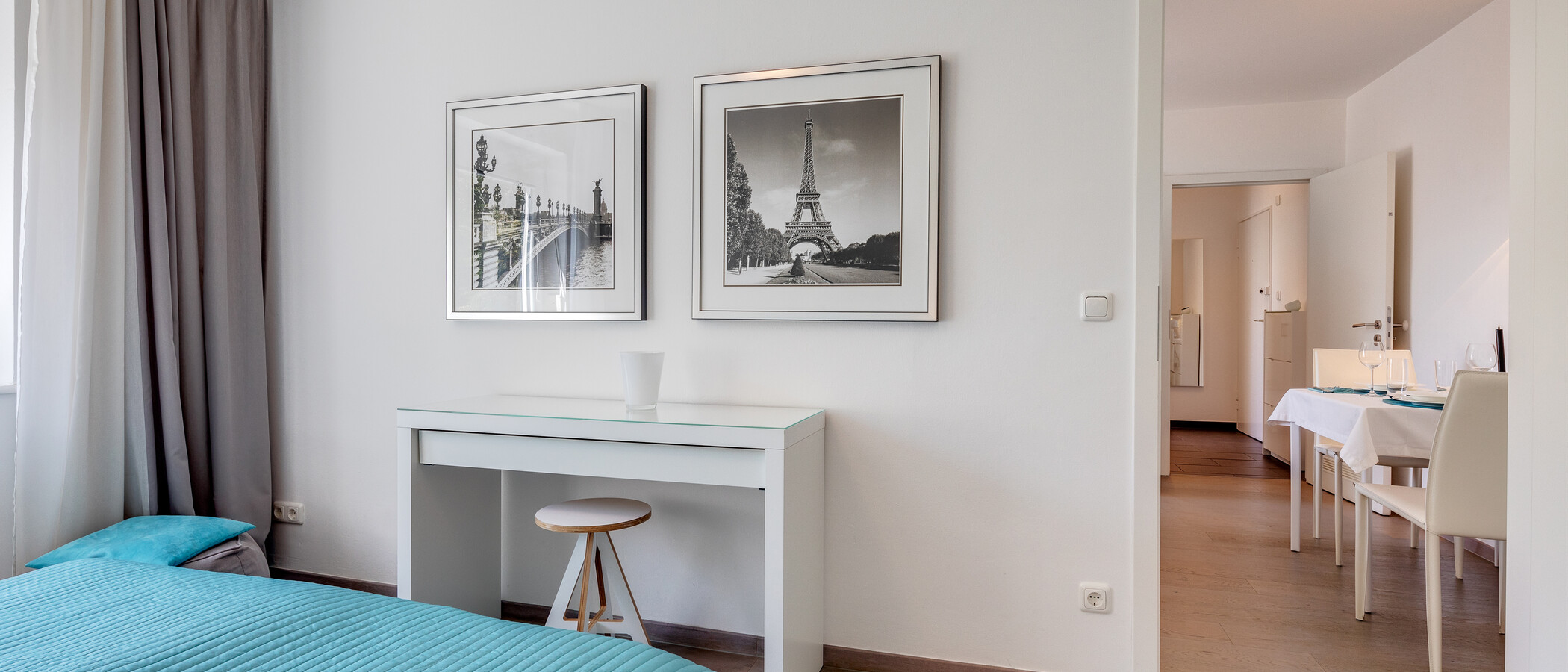 apartamento München Schwabing 02 dormitorio 8204