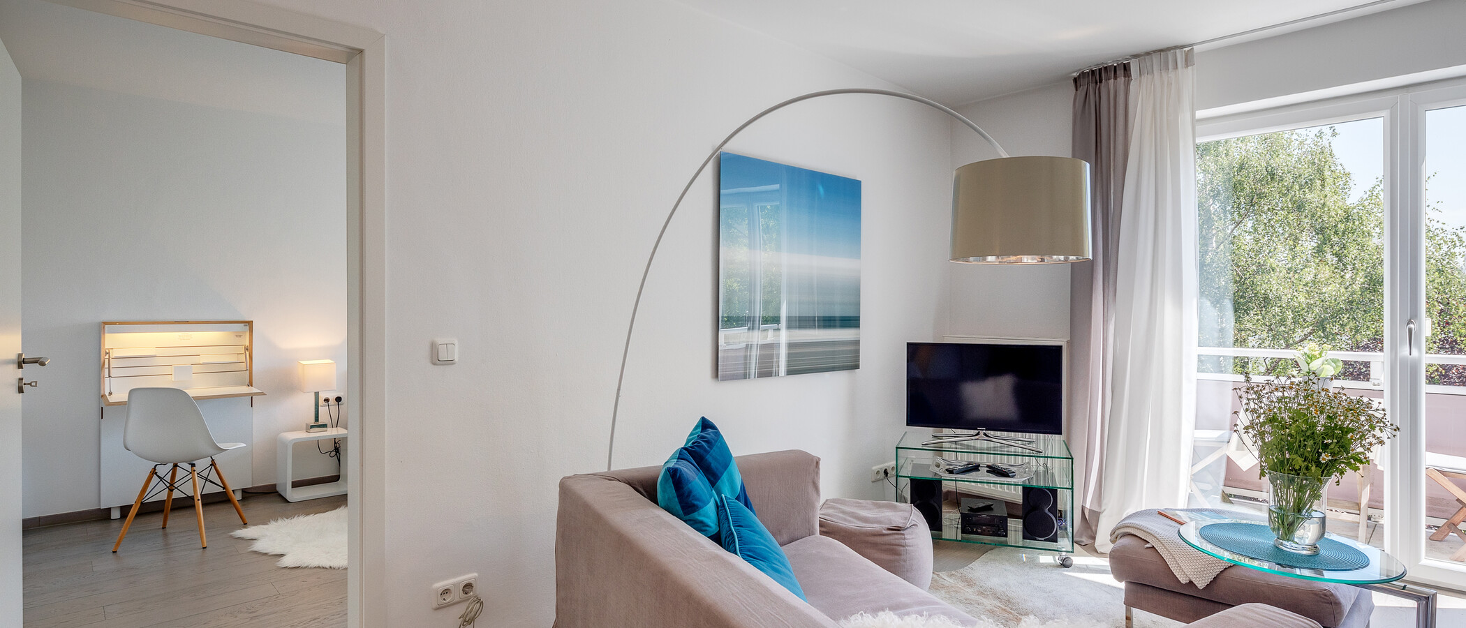 apartamento München Schwabing 05 sala de estar 8204