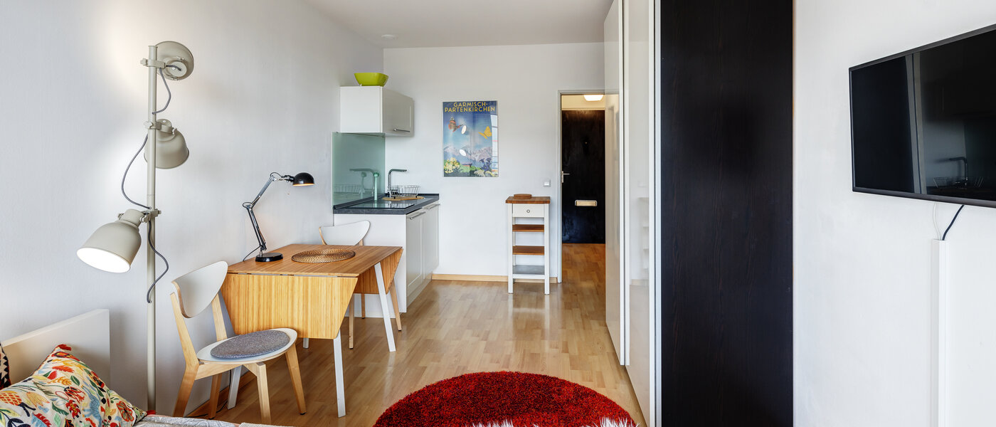 apartamento München Haidhausen 03 zona de día  8225