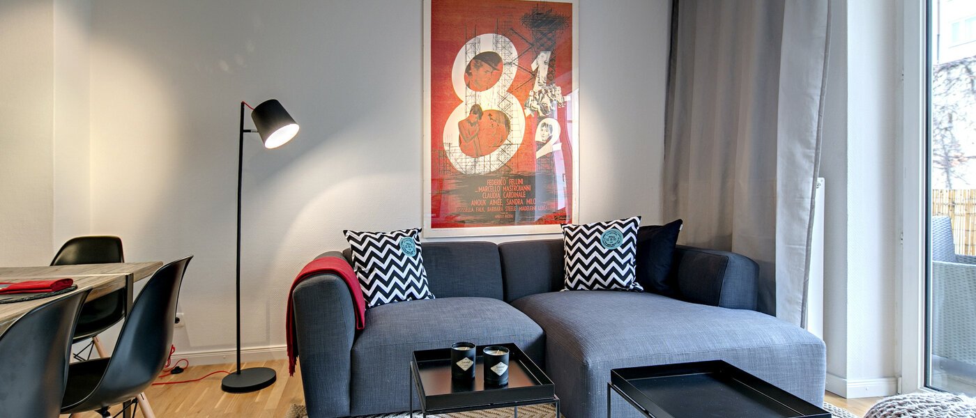 apartamento München Maxvorstadt - Universitätsviertel 01 salón 8243