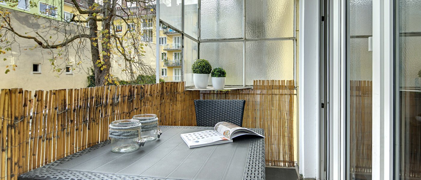 apartamento München Maxvorstadt - Universitätsviertel 01 balcón 8243