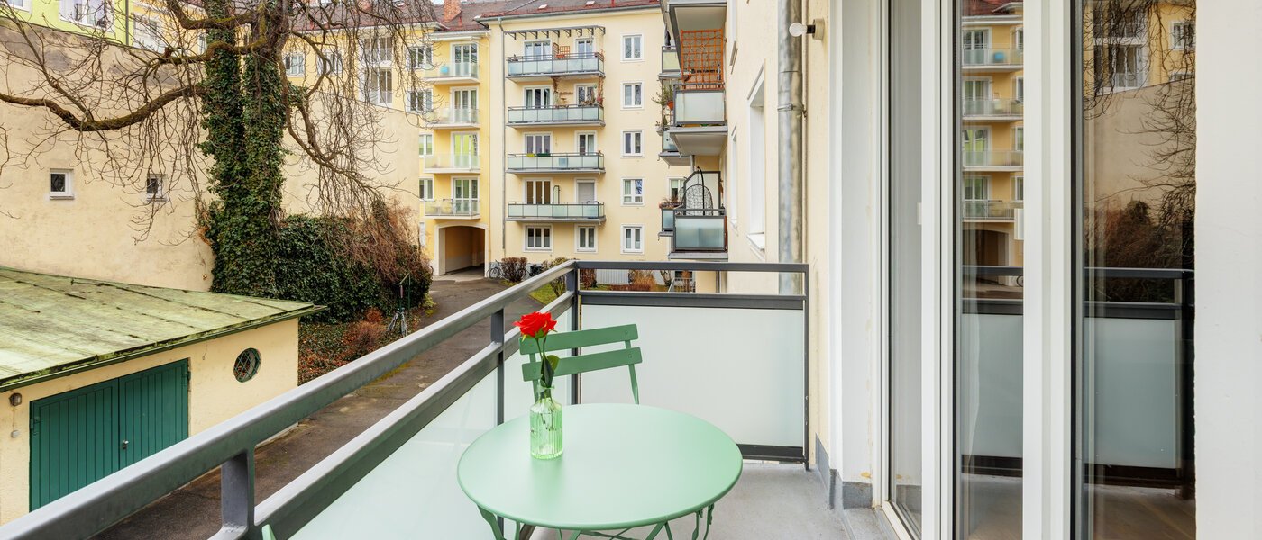 apartamento München Maxvorstadt - Universitätsviertel 01 balcón 8243