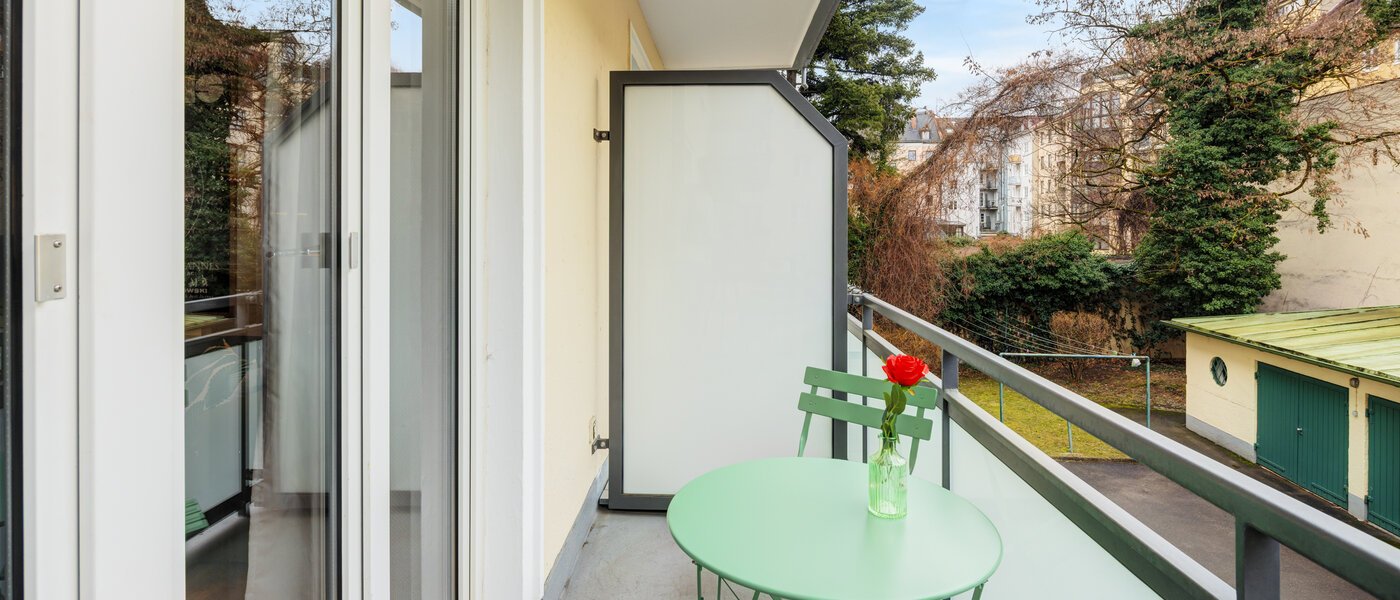 apartamento München Maxvorstadt - Universitätsviertel 03 balcón 8243