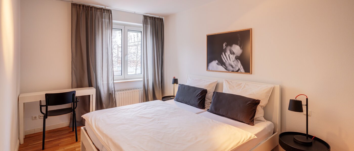 apartamento München Maxvorstadt - Universitätsviertel 02 dormitorio 8243