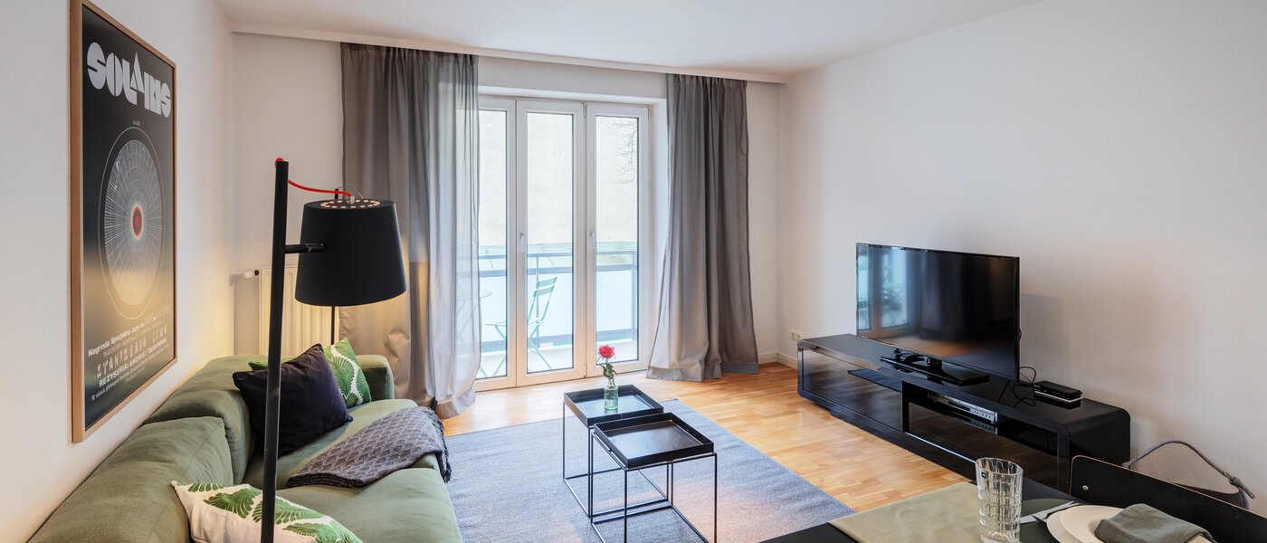 apartamento München Maxvorstadt - Universitätsviertel 02 zona de día  8243