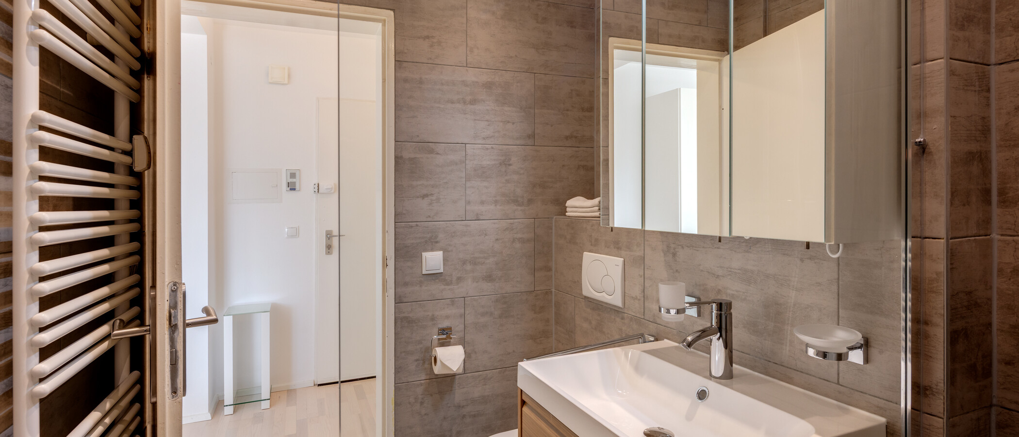 apartamento München Berg am Laim 03 baño 8248