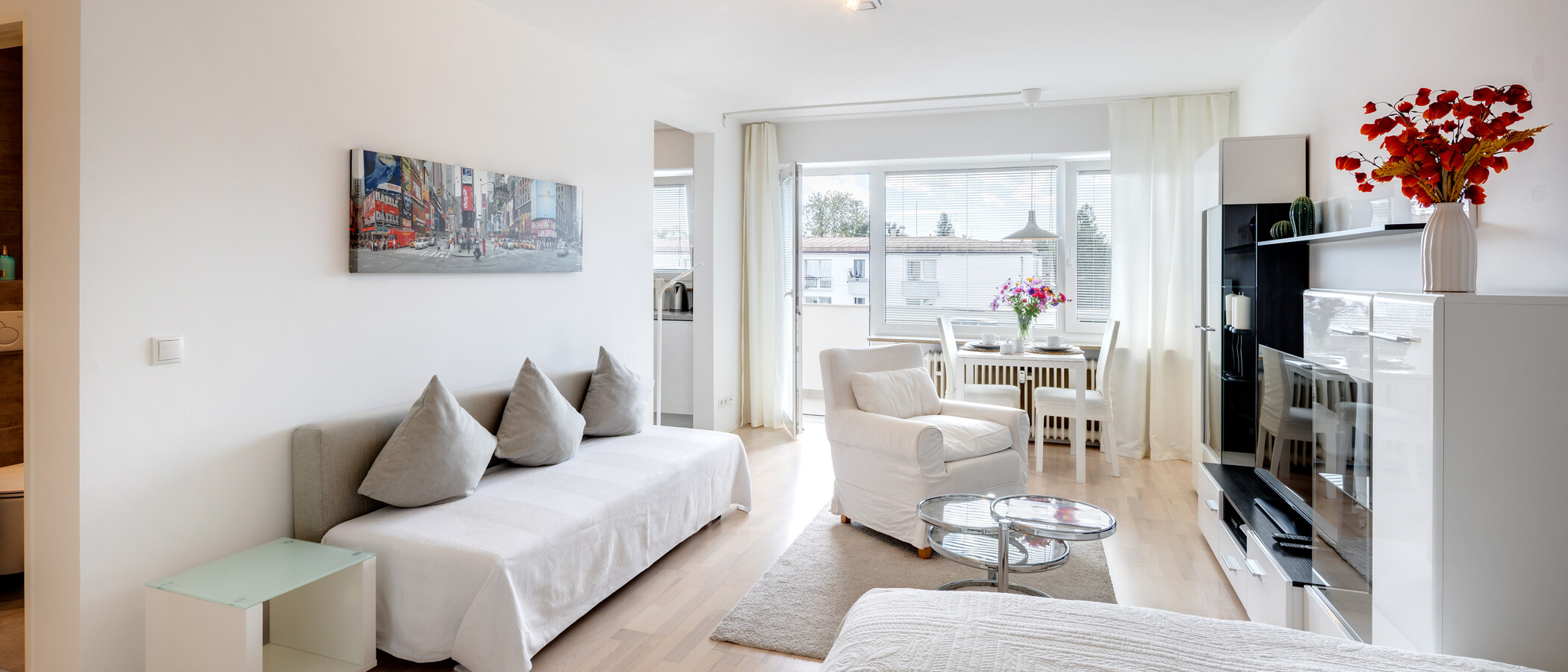apartamento München Berg am Laim 02 zona de día  8248