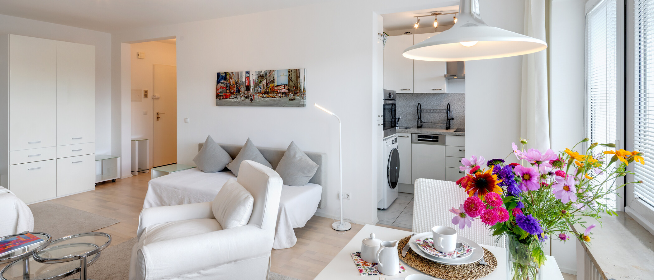 apartamento München Berg am Laim 03 zona de día  8248