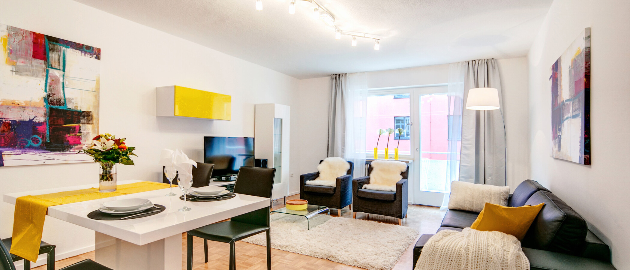 apartamento München Lehel 01 salón 8256