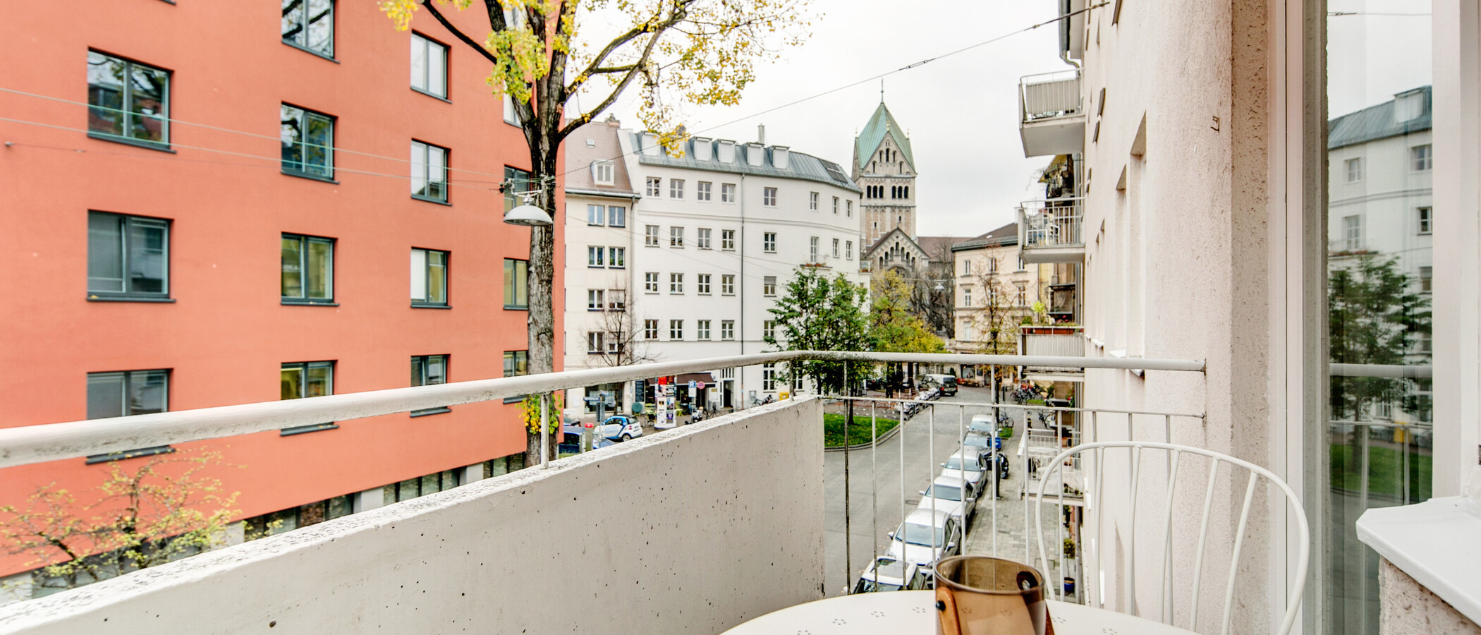 apartamento München Lehel 02 balcón 8256